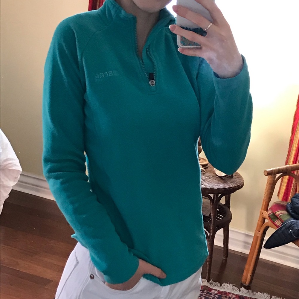Blue turquoise sweater